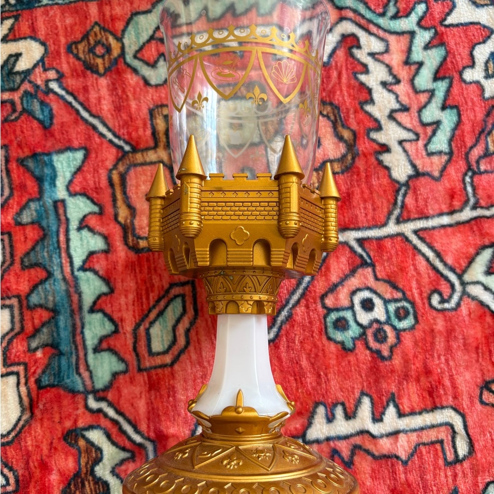 Disney Beauty and the Beast Light Up Goblet Gold. - Picture 5 of 5